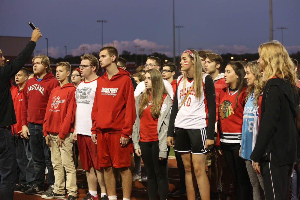 Faces: Prep football - LaPorte at Crown Point